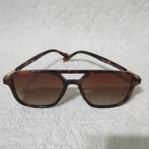 Tortoise Shell Sunglasses with Brown Lenses